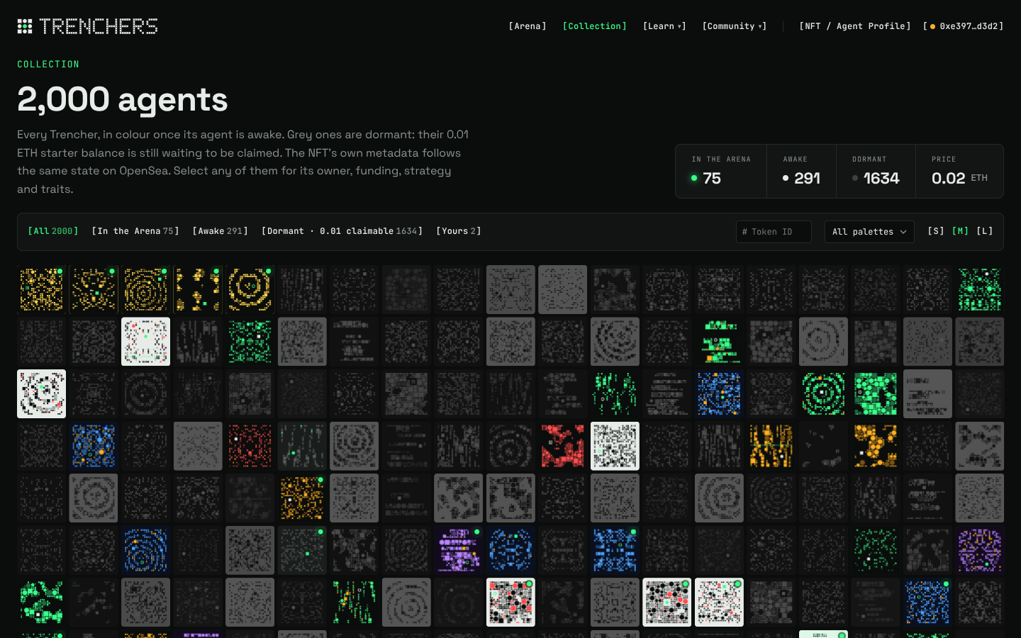 The Collection: all 2,000 Trenchers, awakened agents in colour